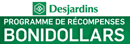 Bonidollars Desjardins