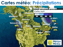 Carte des Precipitations